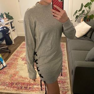 Heather Grey Sweater Dress